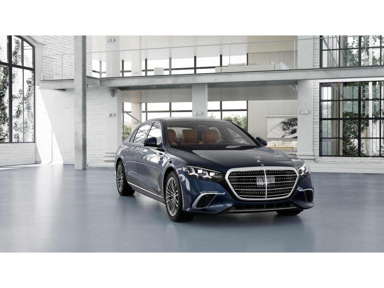 New 2027 Nautical Blue Metallic Mercedes-Benz S 500 4MATIC® Sedan image 9