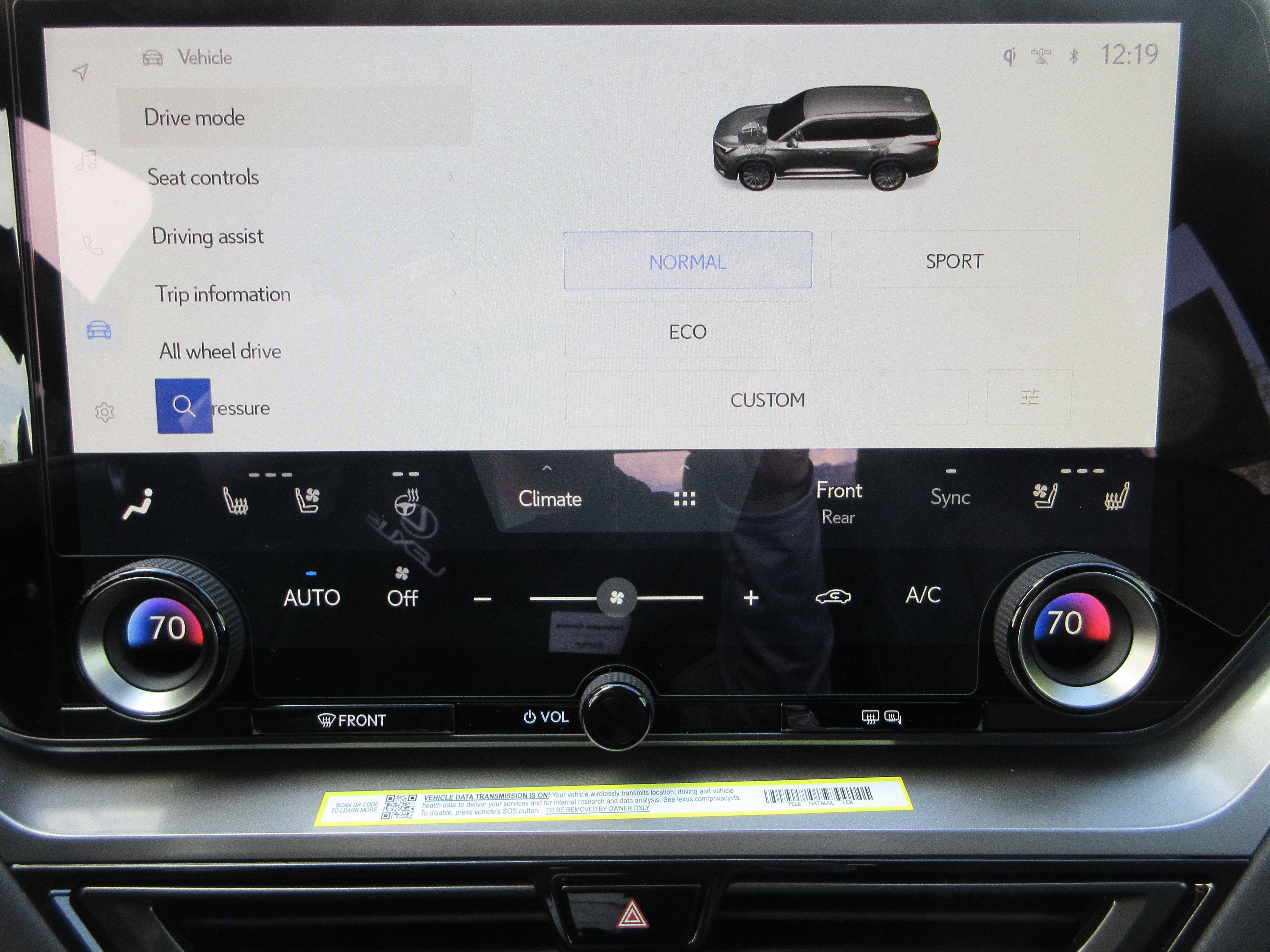 New 2026 Cloudburst Gray Lexus PREMIUM AWD image 43