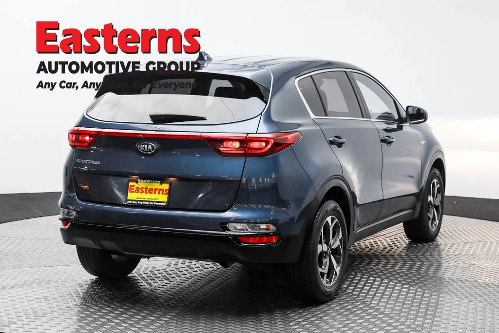 Used 2020 Blue Kia LX image 5