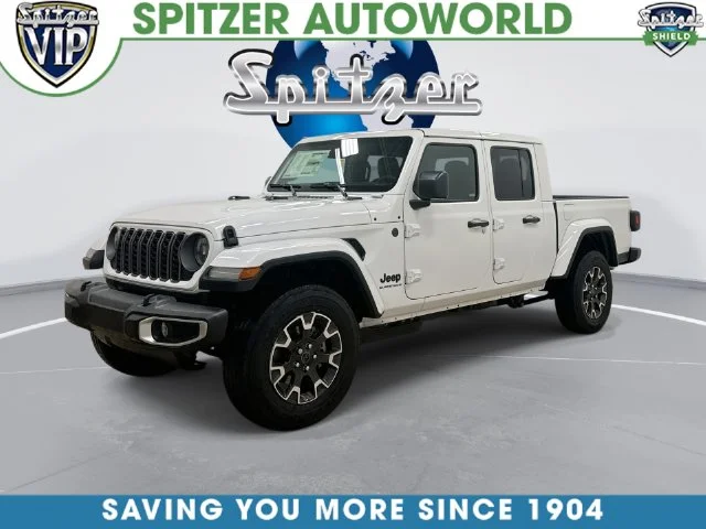 New 2026 Bright White Clear-Coat Exterior Paint Jeep Sahara image 1