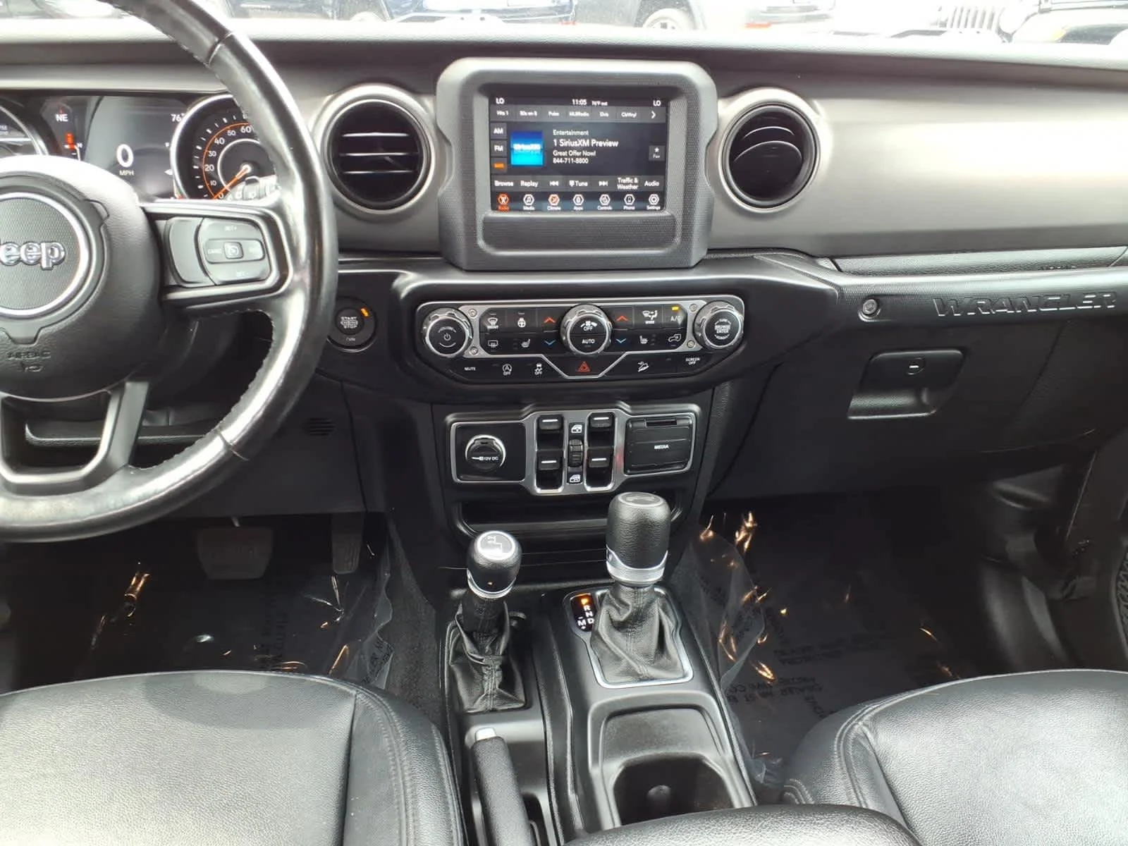 Certified Used 2021 Granite Crystal Metallic Clearcoat Jeep Unlimited Sport S image 15