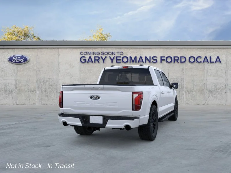 New 2026 Star White Metallic Tri-Coat Ford Lariat® image 8