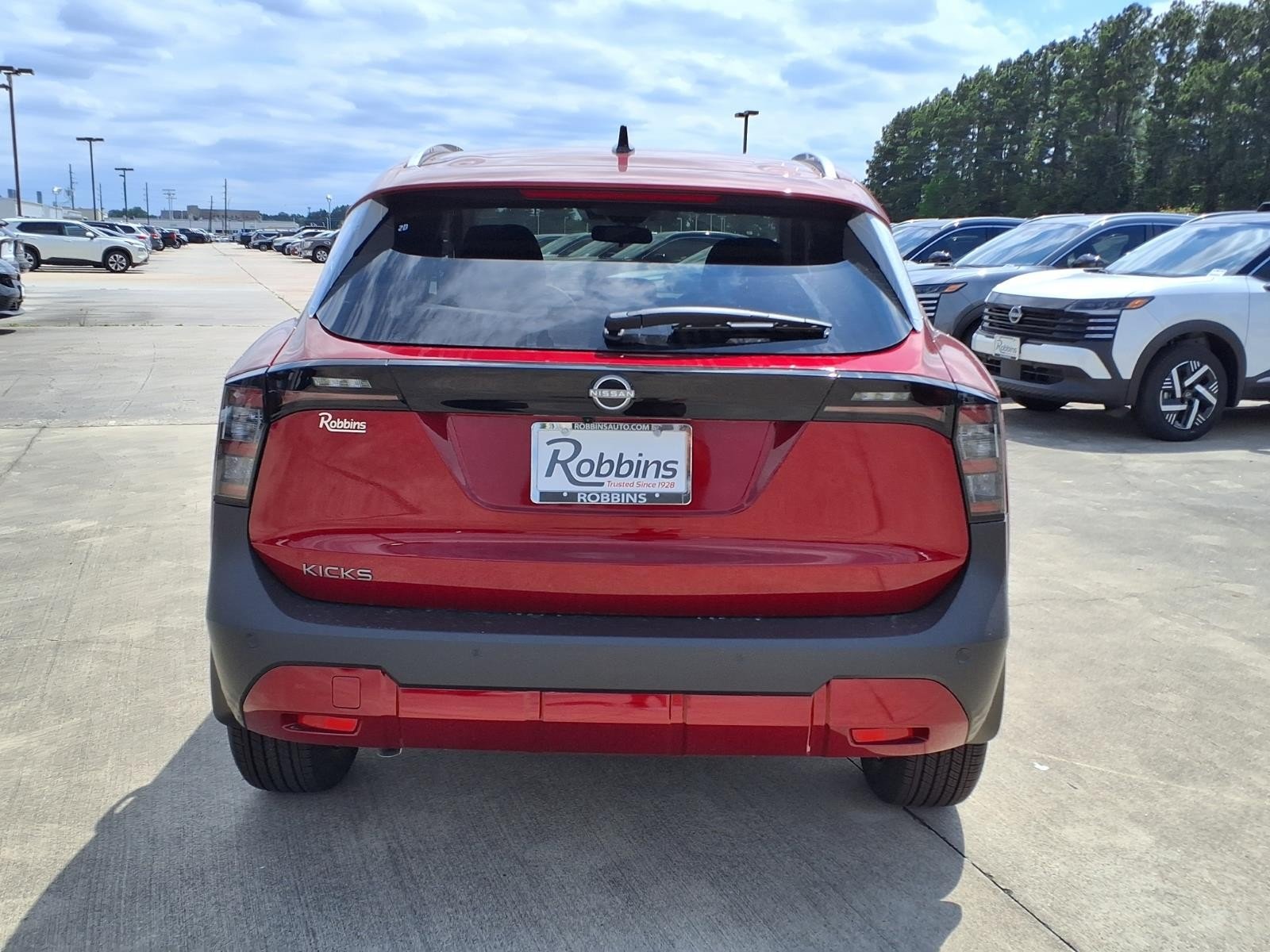 2026 Nissan Kicks SV Red at Robbins Nissan