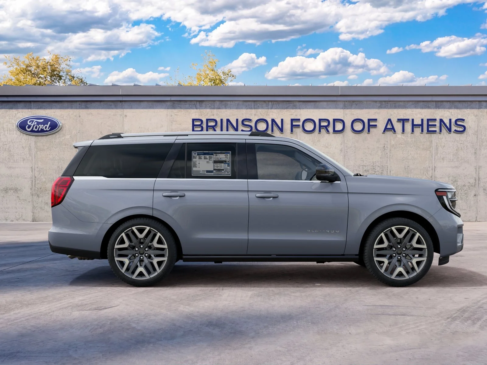 New 2027 Glacier Gray Metallic Tri-Coat Ford Platinum image 28