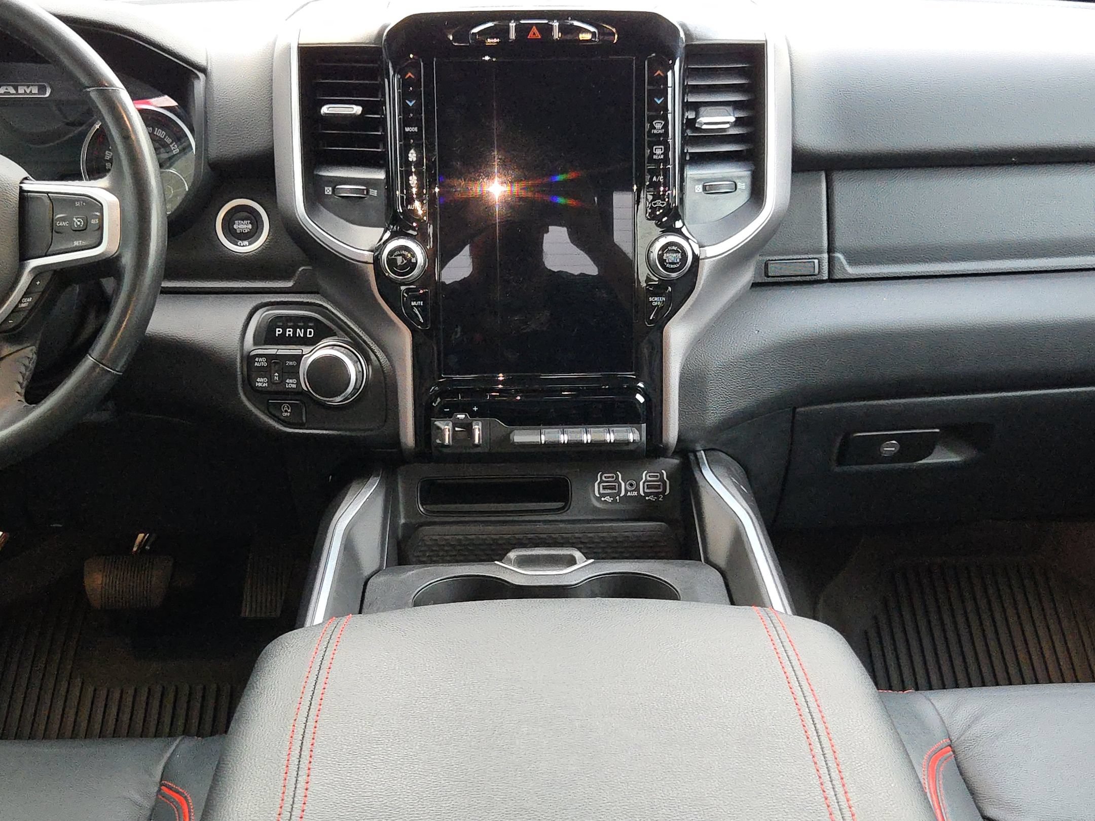Used 2023 Diamond Black Crystal Pearlcoat RAM Big Horn image 16