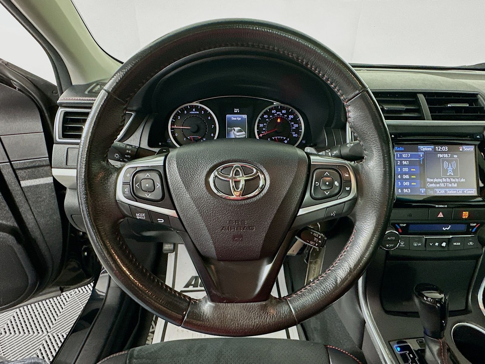 Used 2017 Midnight Black Metallic Toyota XSE image 12