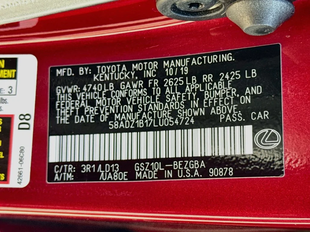 Used 2020 Red Lexus 350 image 41