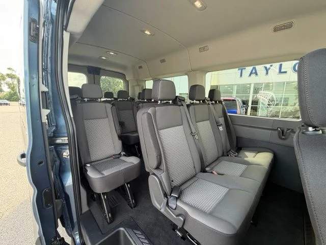 New 2026 Blue Metallic Ford Passenger Van XLT image 38