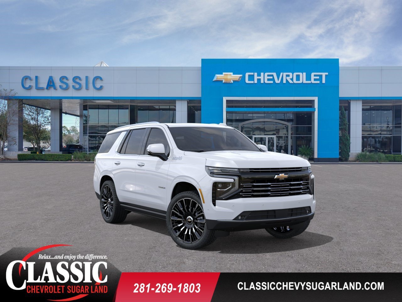2026 Chevrolet Tahoe High Country White at Classic Elite Chevrolet Hwy 6