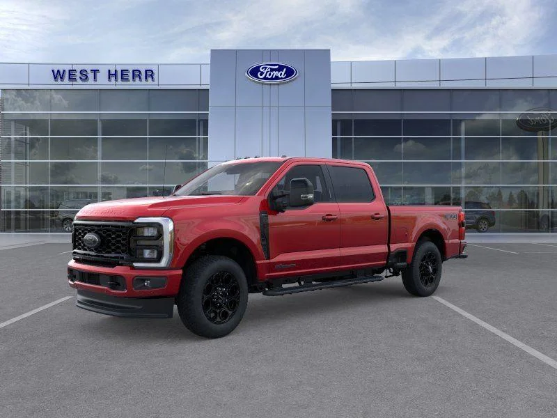New 2026 Ruby Red Metallic Tinted Clearcoat Ford F-250® Lariat® image 2