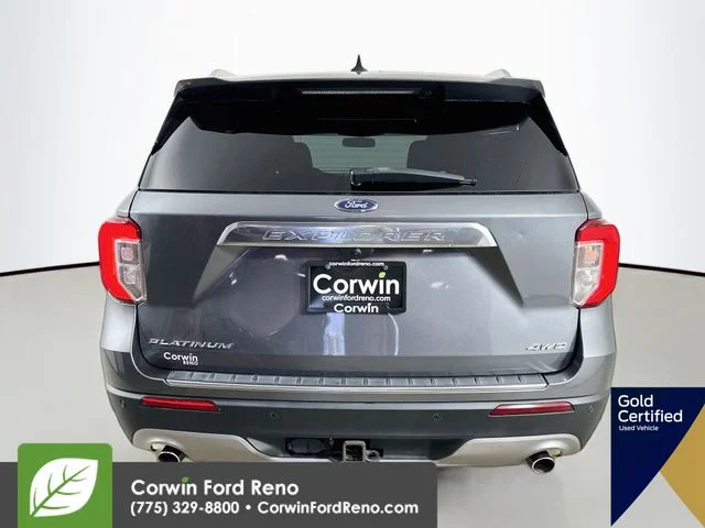 Used 2022 Gray Metallic Ford Platinum image 9