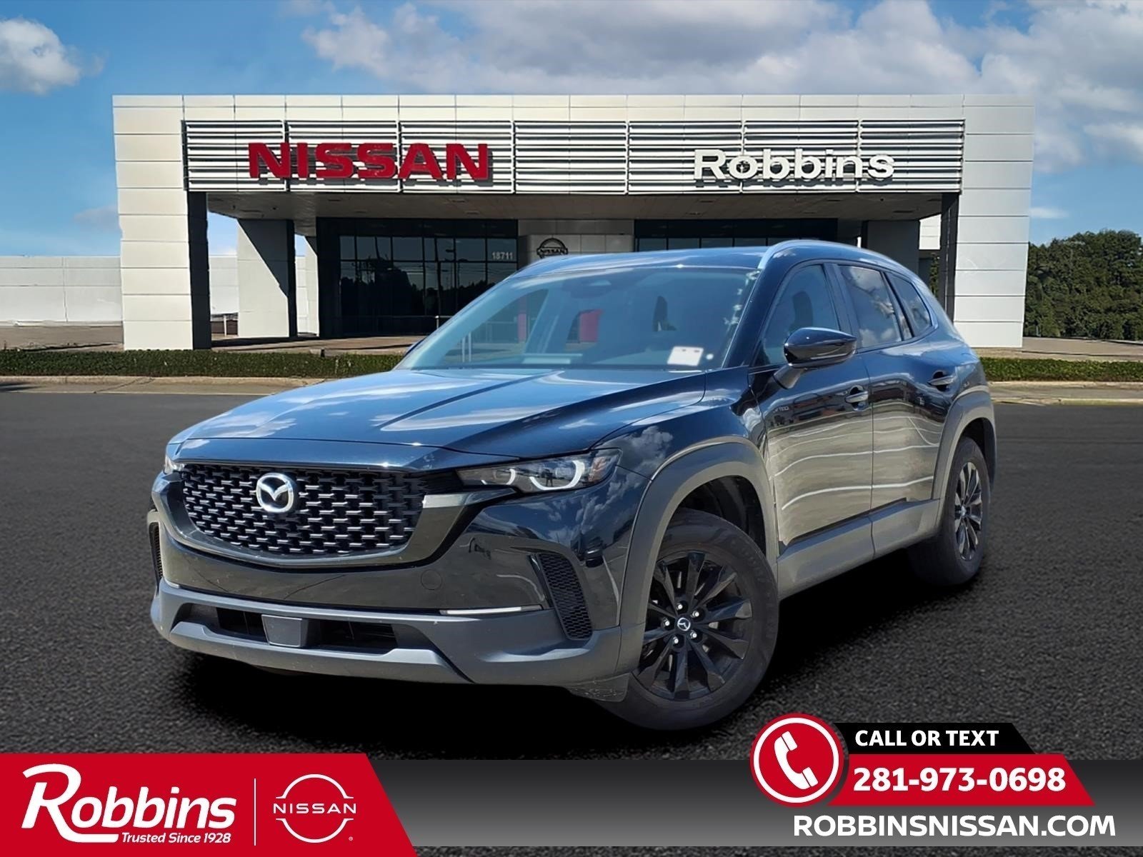 2025 Mazda CX-50 2.5 S Premium Package Black at Mossy Motors