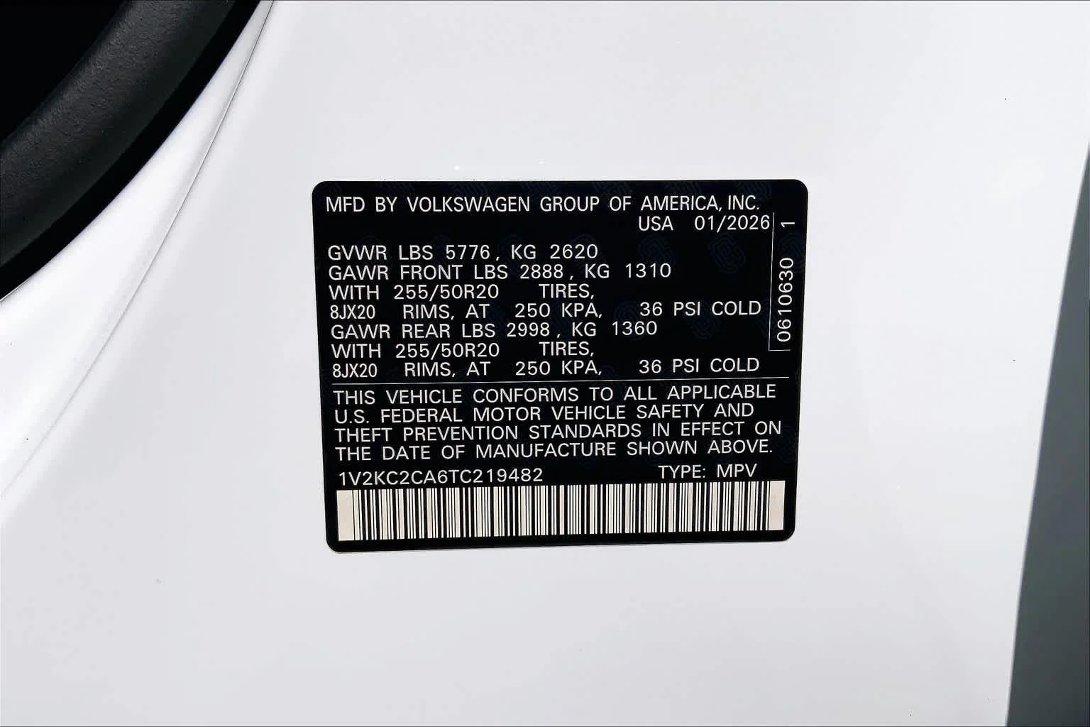 New 2026 Opal White Pearl Volkswagen 2.0T SE w/Technology image 21