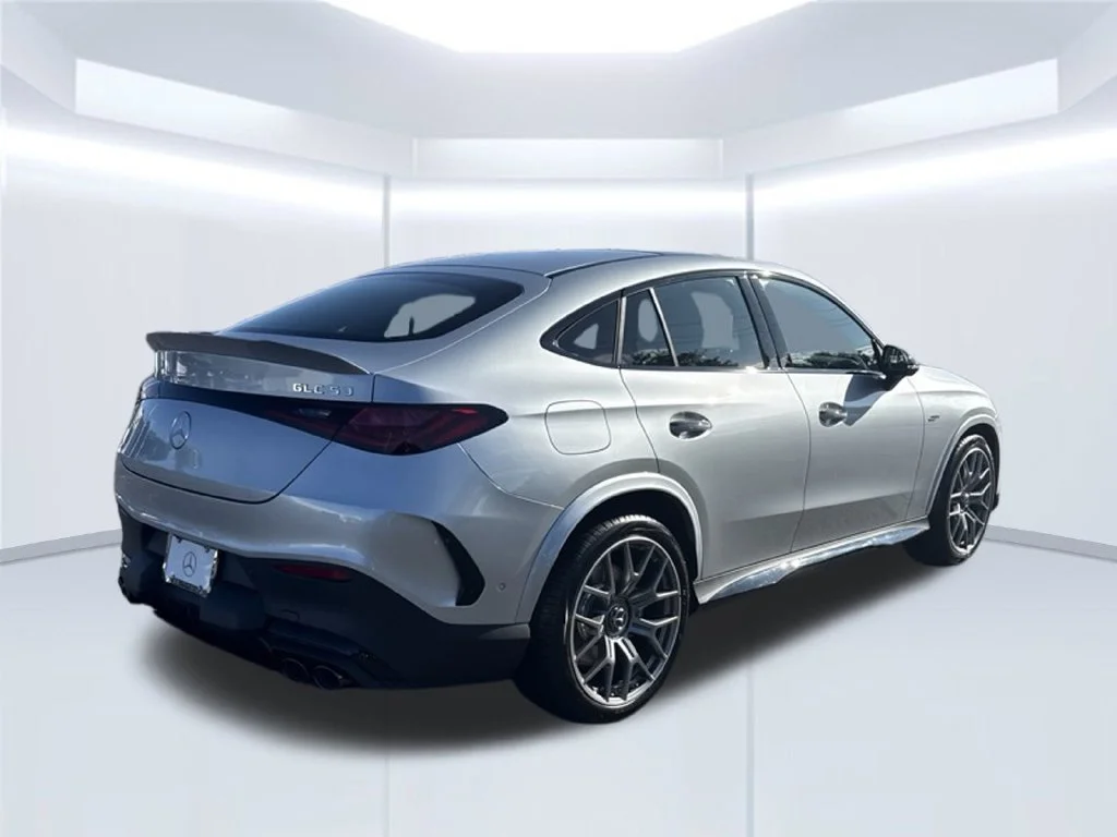 New 2027 Cirrus Silver Metallic Mercedes-Benz AMG® GLC 53 4MATIC+ Coupe image 5