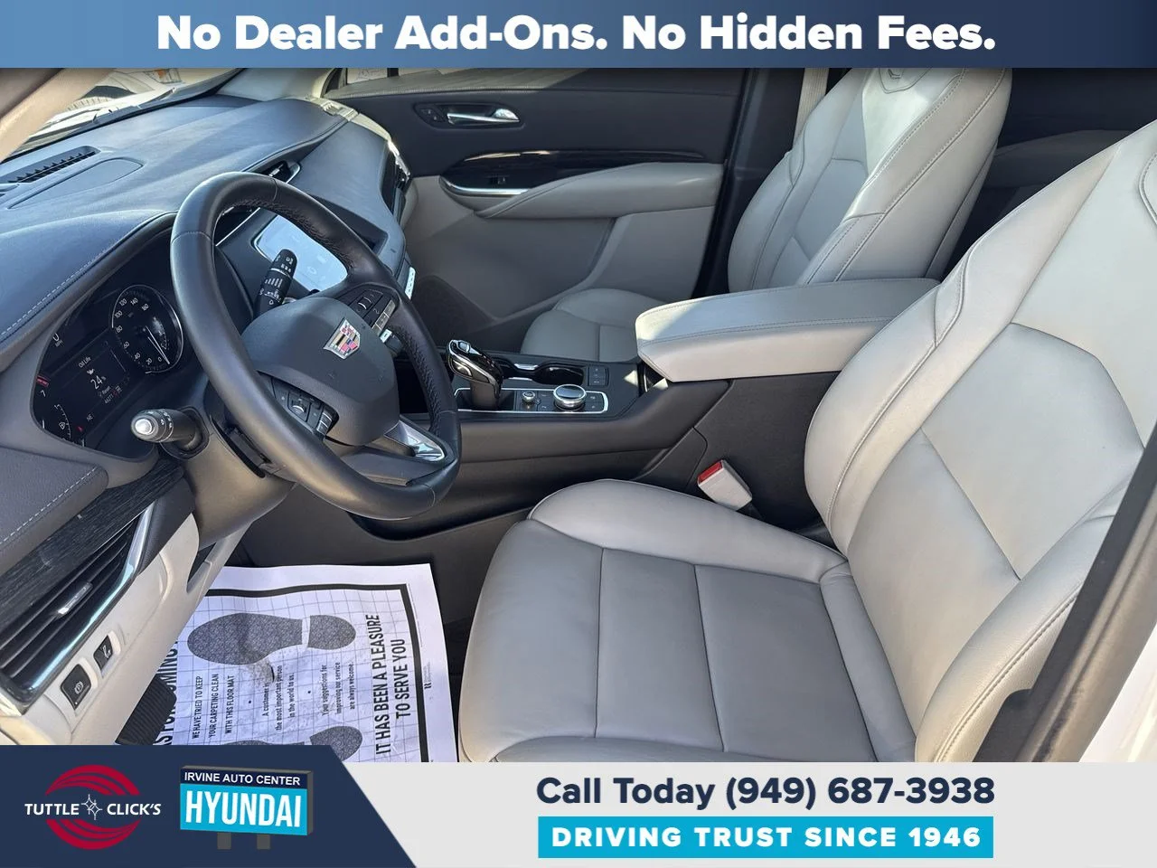 Used 2020 CRYSTAL WHITE TRI CADILLAC TRUCK AWD PREMIUM LUXUR image 27