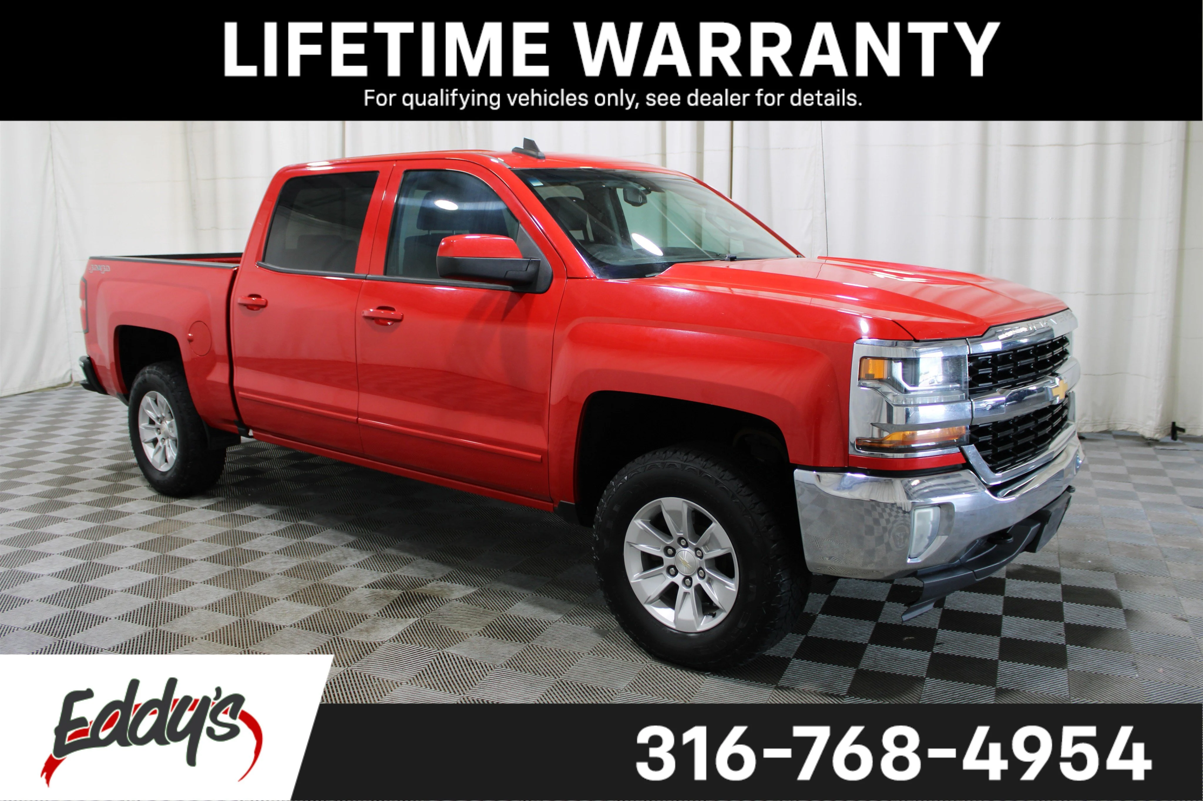 Used 2017 Red Hot Chevrolet LT image 1