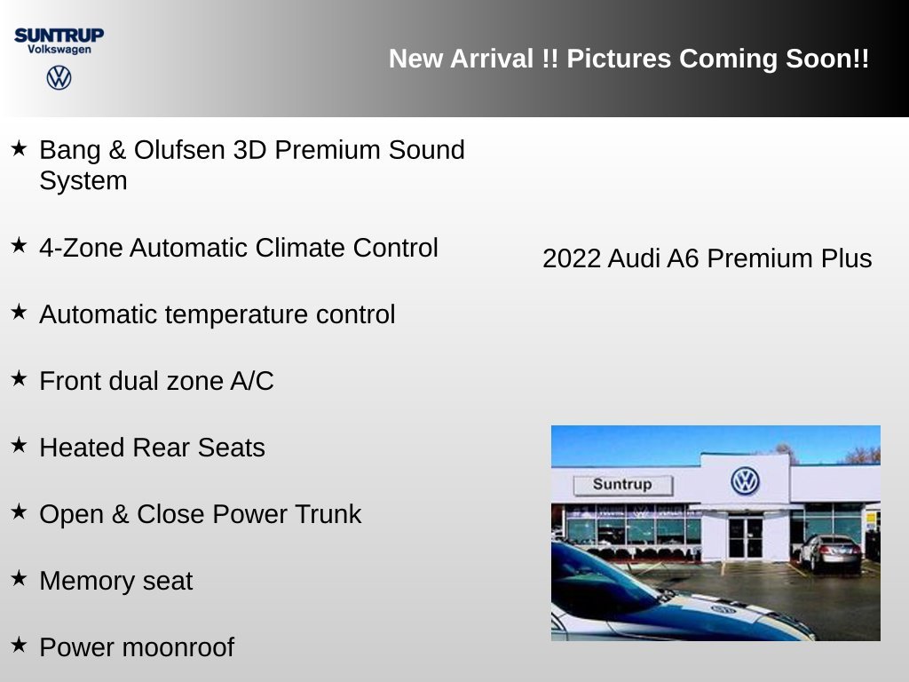 Used 2022 White Audi 3.0T Premium Plus image 3