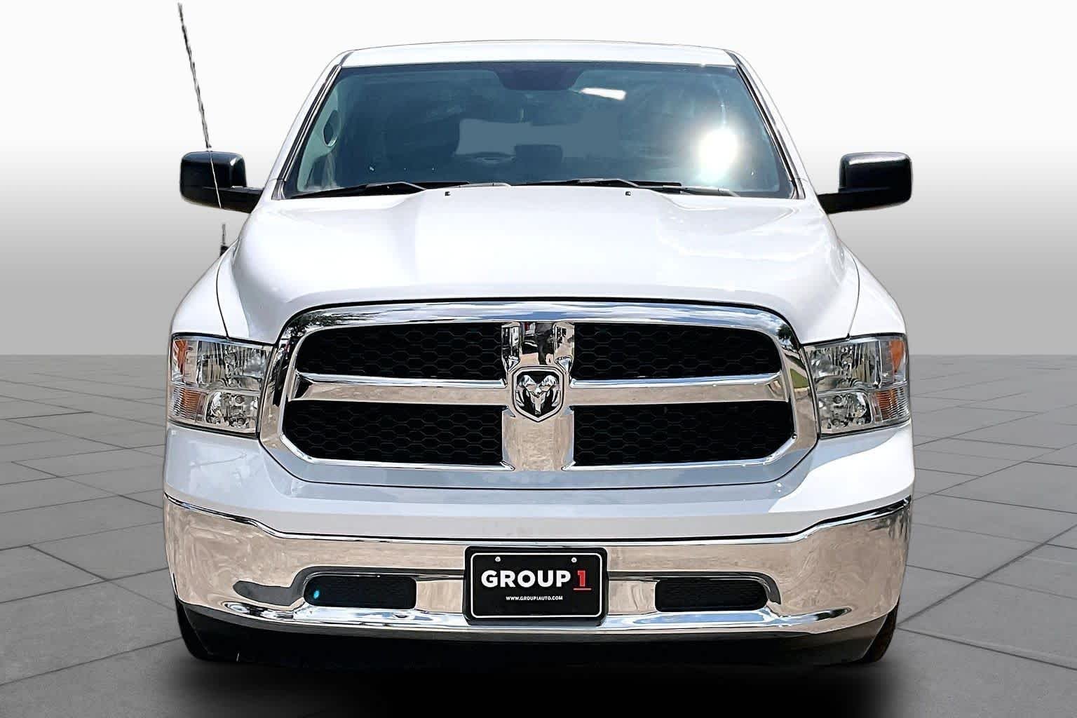 Used 2022 Bright White Clearcoat Ram SLT image 4