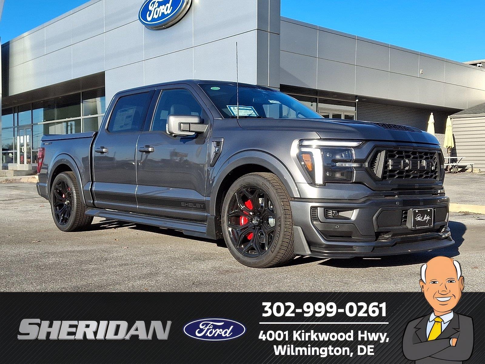 2026 Ford F-150 Shelby Super Snake in Carbonized Gray Metallic at Sheridan Ford, Wilmington DE (photo 1)