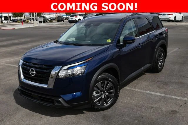 Used 2024 Blue Nissan SV image 9
