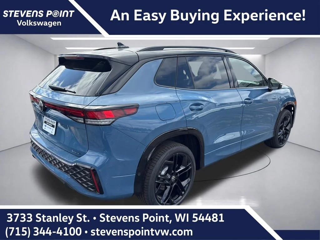 New 2026 Monterey Blue with Deep Black Roof Volkswagen 2.0T SE R-Line Black image 5