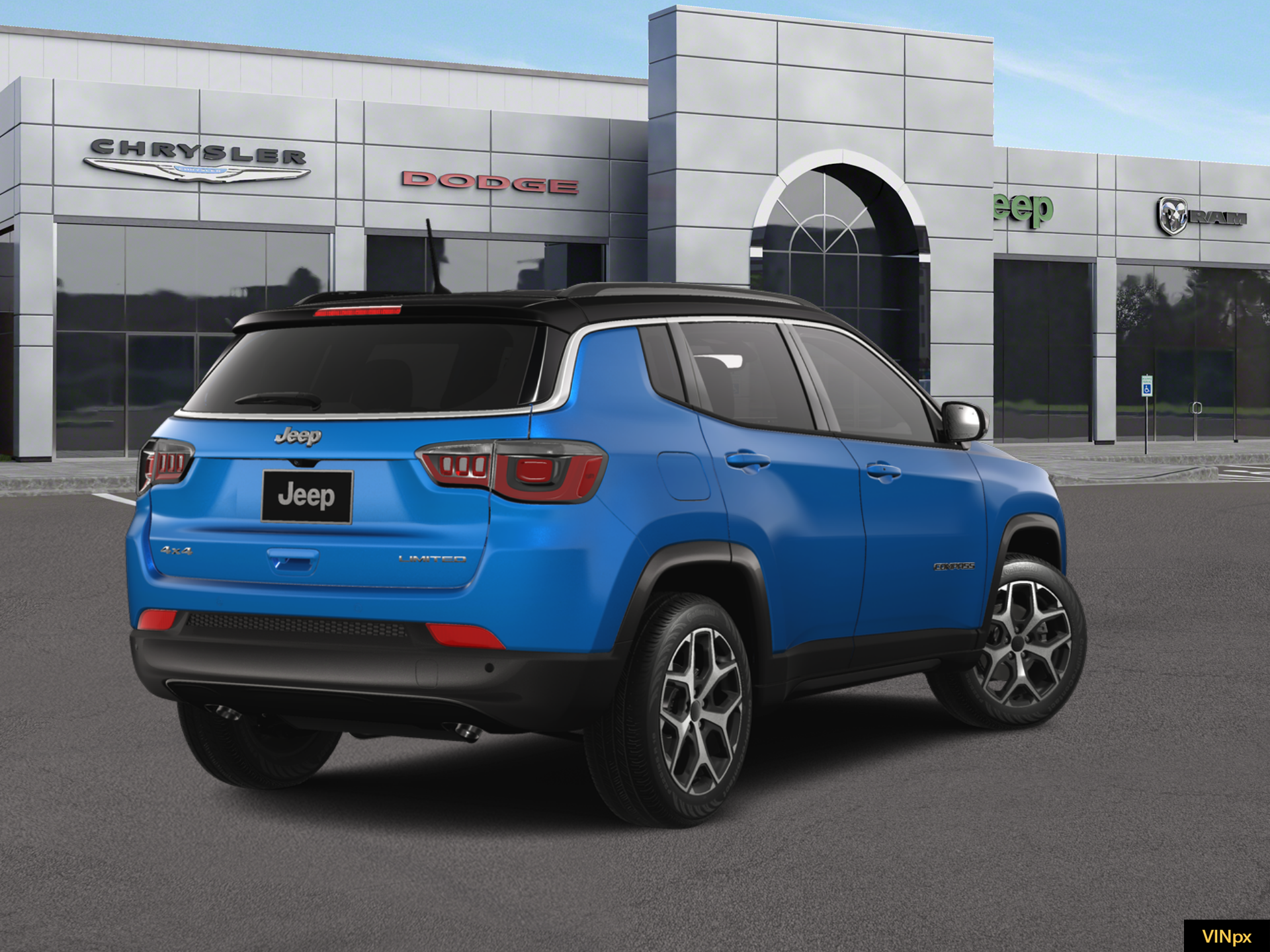 New 2026 Hydro Blue Pearlcoat Jeep Limited image 7