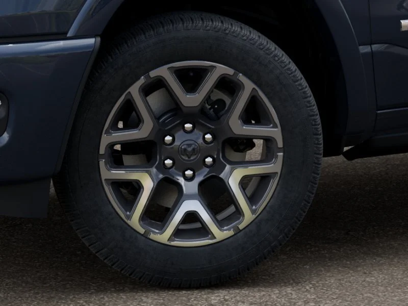 New 2027 Forged Blue Metallic Exterior Paint RAM Laramie image 9