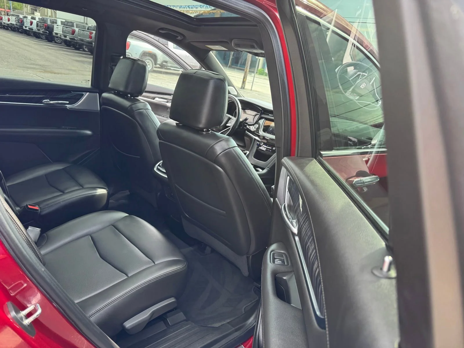 Used 2023 Radiant Red Tintcoat Cadillac Premium Luxury image 25
