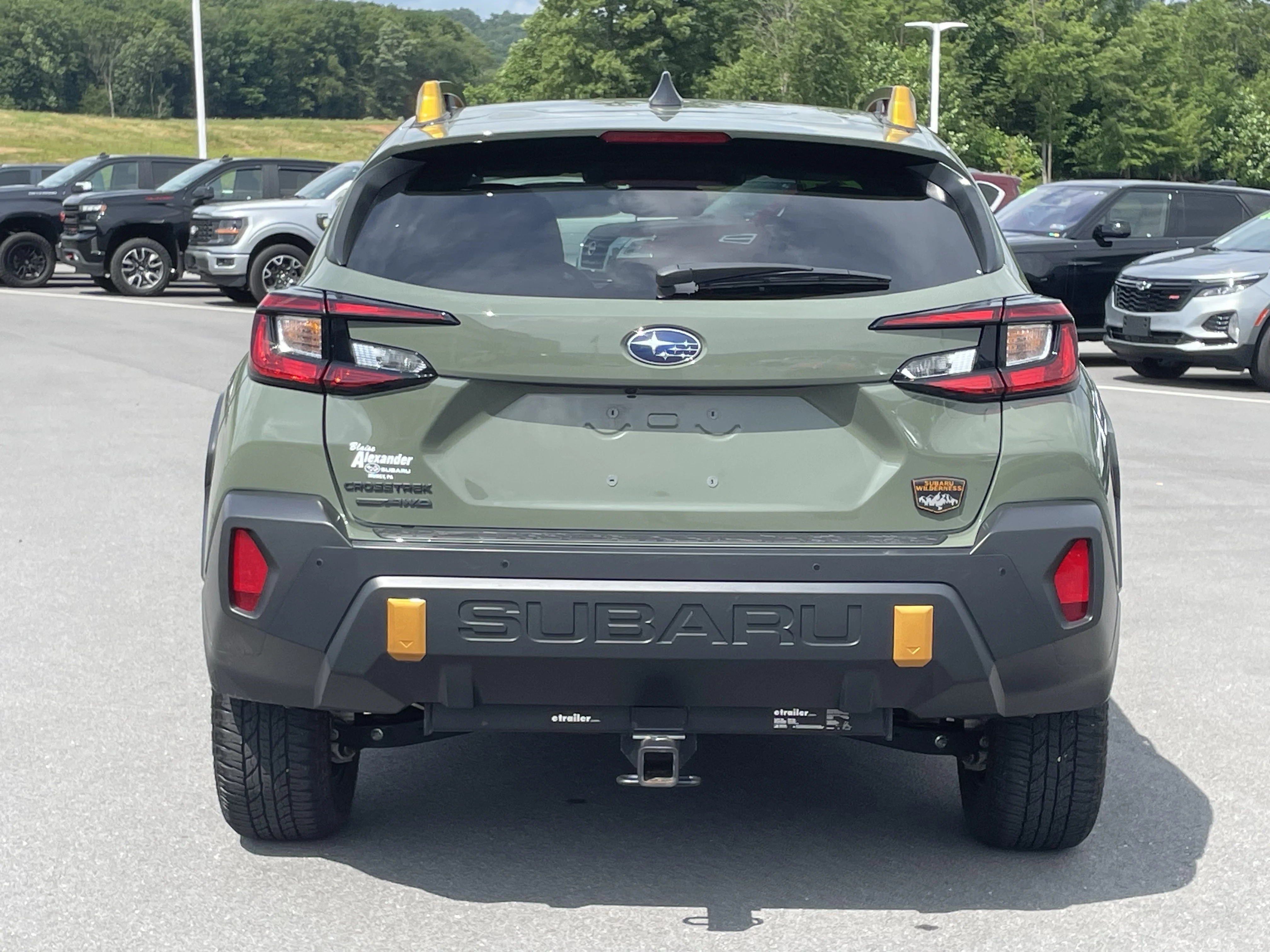 Used 2024 Alpine Green Subaru Wilderness image 4