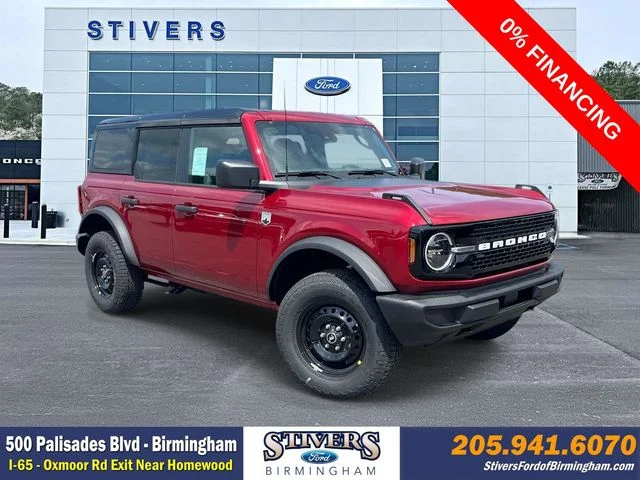 New 2026 Red Ford Big Bend image 1