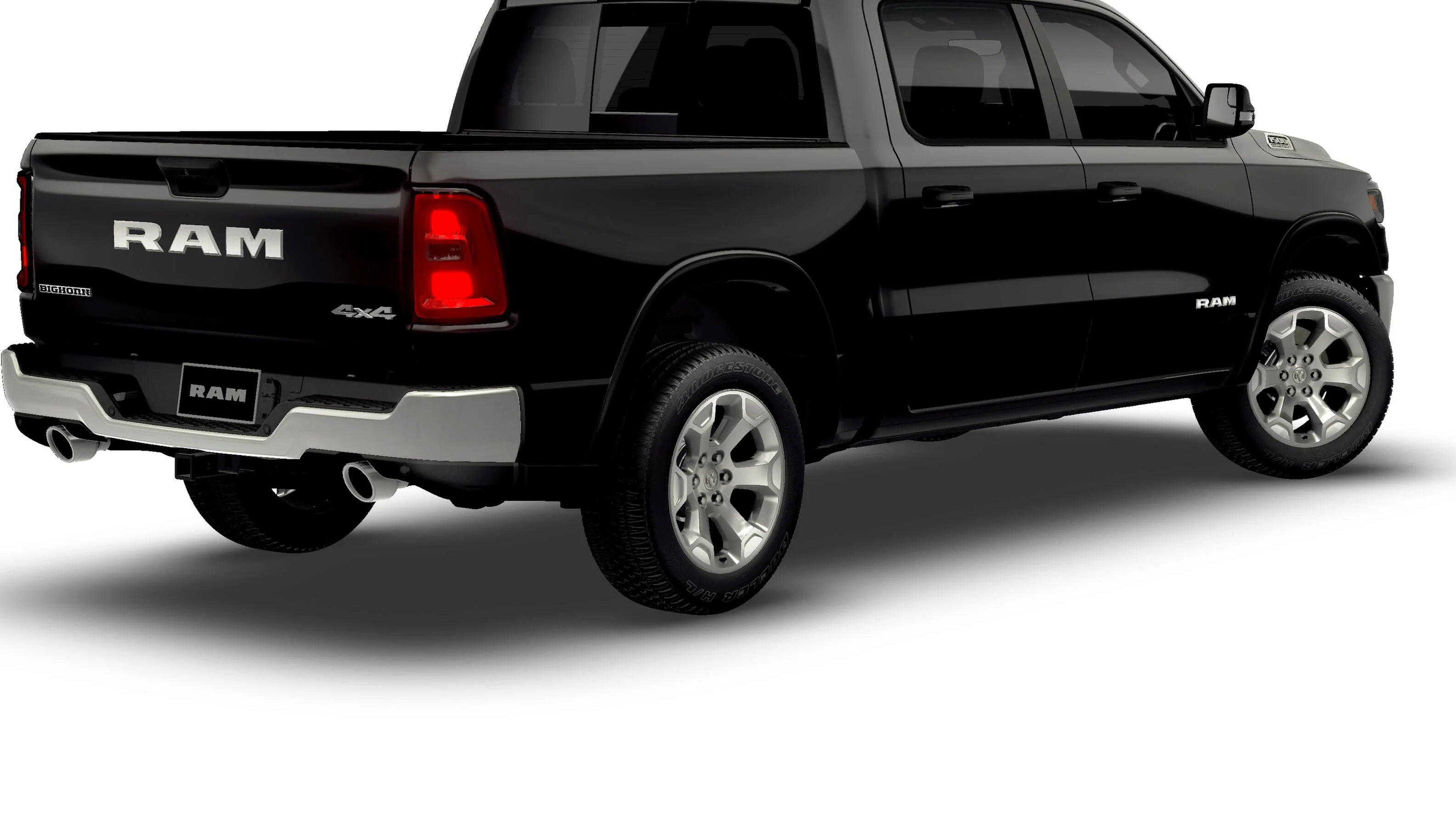 New 2026 Diamond Black Crystal Pearlcoat RAM Big Horn/Lone Star image 2