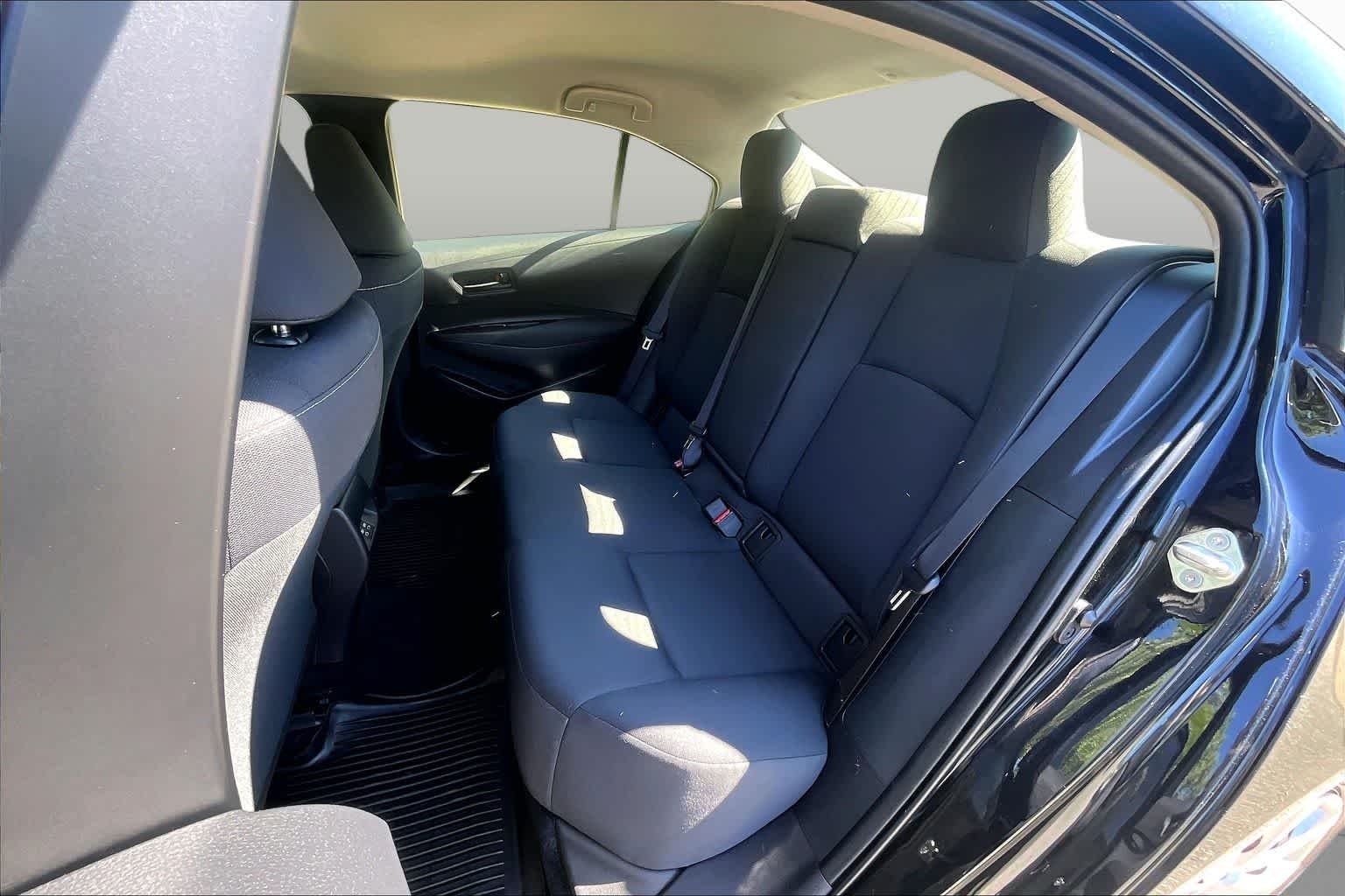 Used 2024 Midnight Black Metallic Toyota LE image 38
