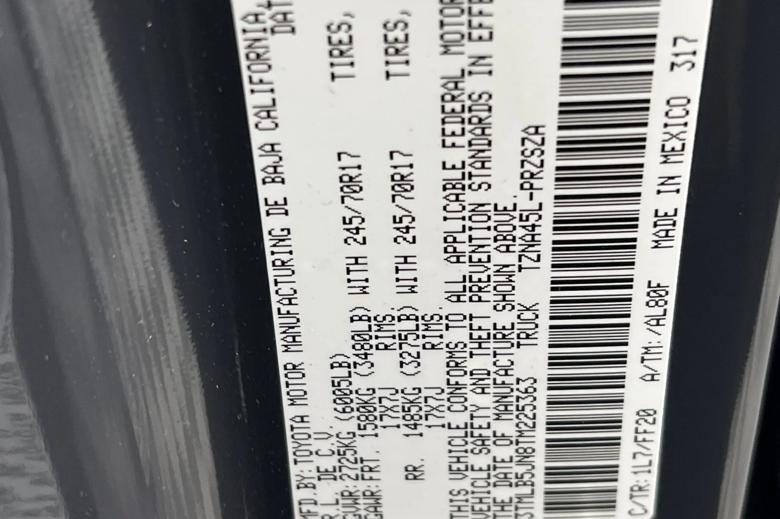 Certified Used 2026 Underground Toyota SR5 image 32
