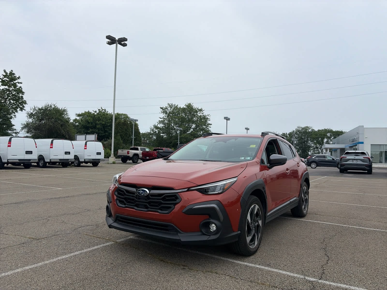 Used 2024 Orange Subaru Limited image 1