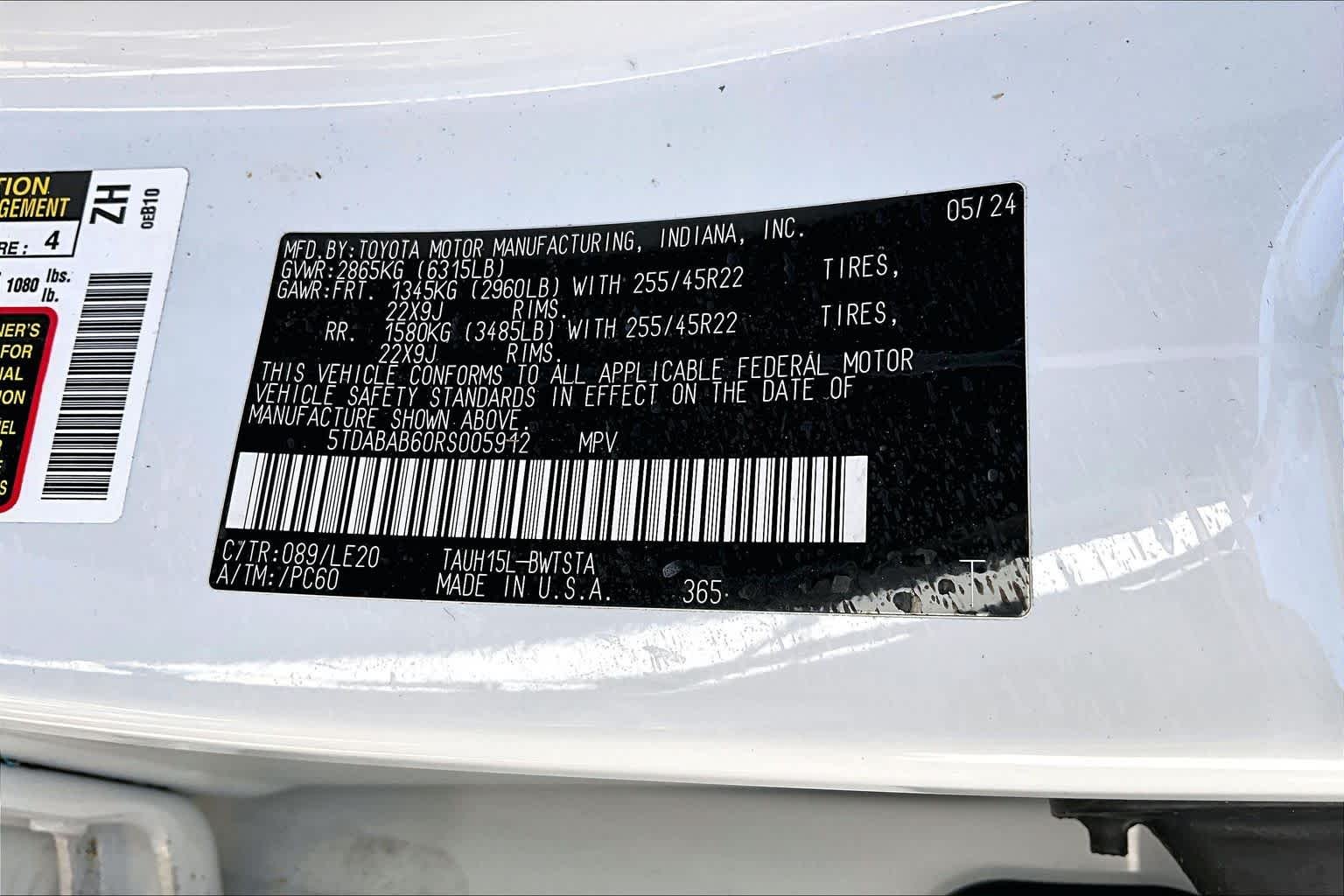Used 2024 Wind Chill Pearl Lexus F SPORT Luxury image 37
