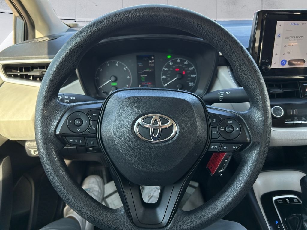 Used 2023 Blue Toyota LE image 9