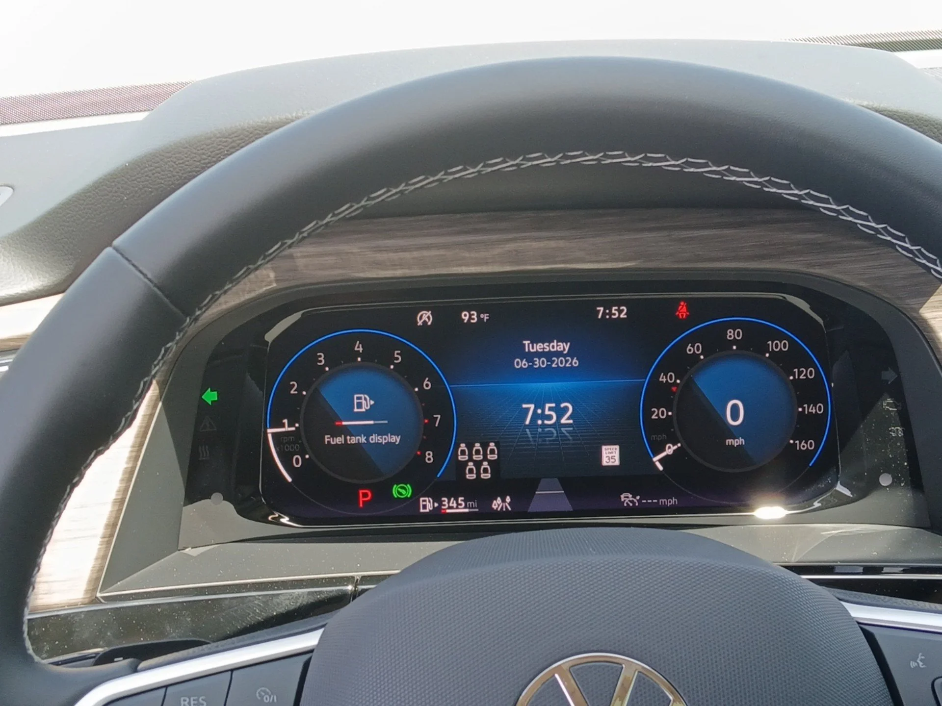 New 2026 Opal White Pearl Volkswagen 2.0T SEL image 8