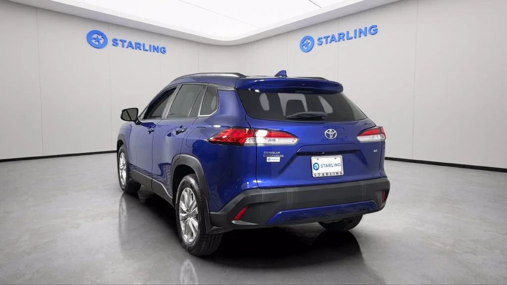 Used 2023 Blue Toyota LE image 7