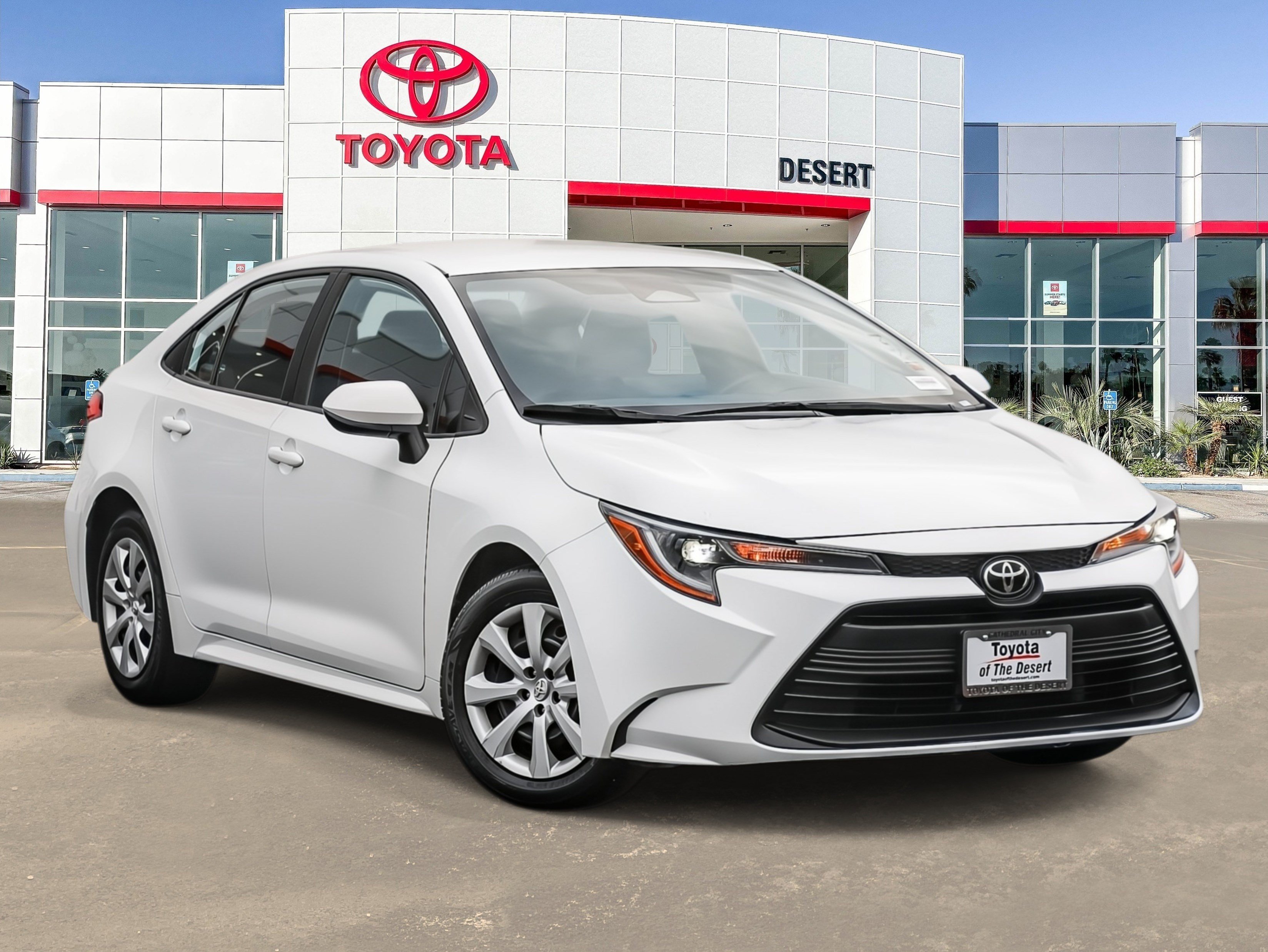 Certified Used 2024 Ice Cap Toyota LE image 1