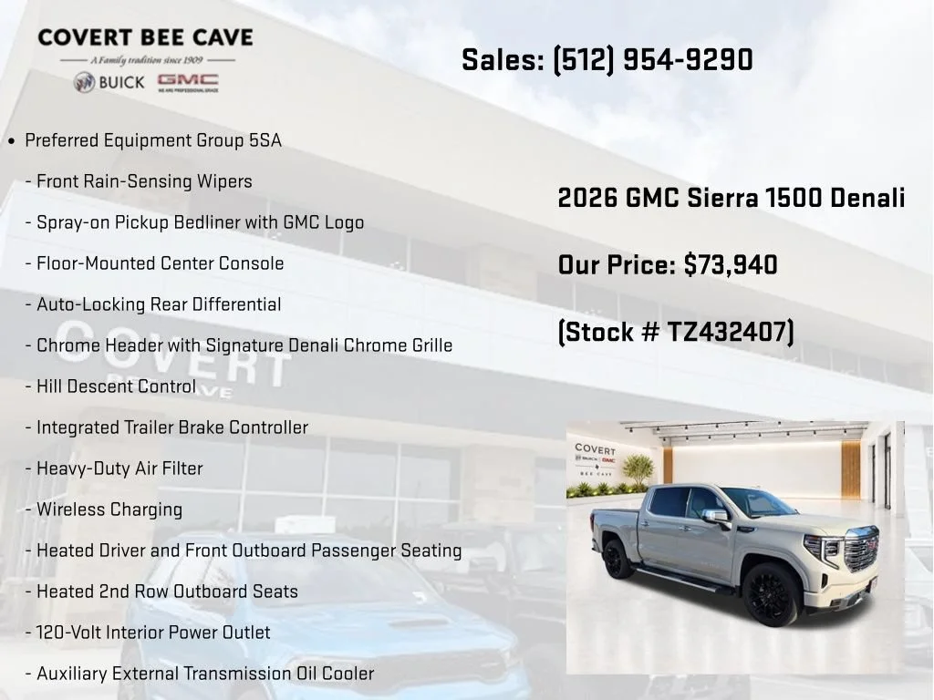 2026 GMC Sierra 1500 Denali - Photo 13