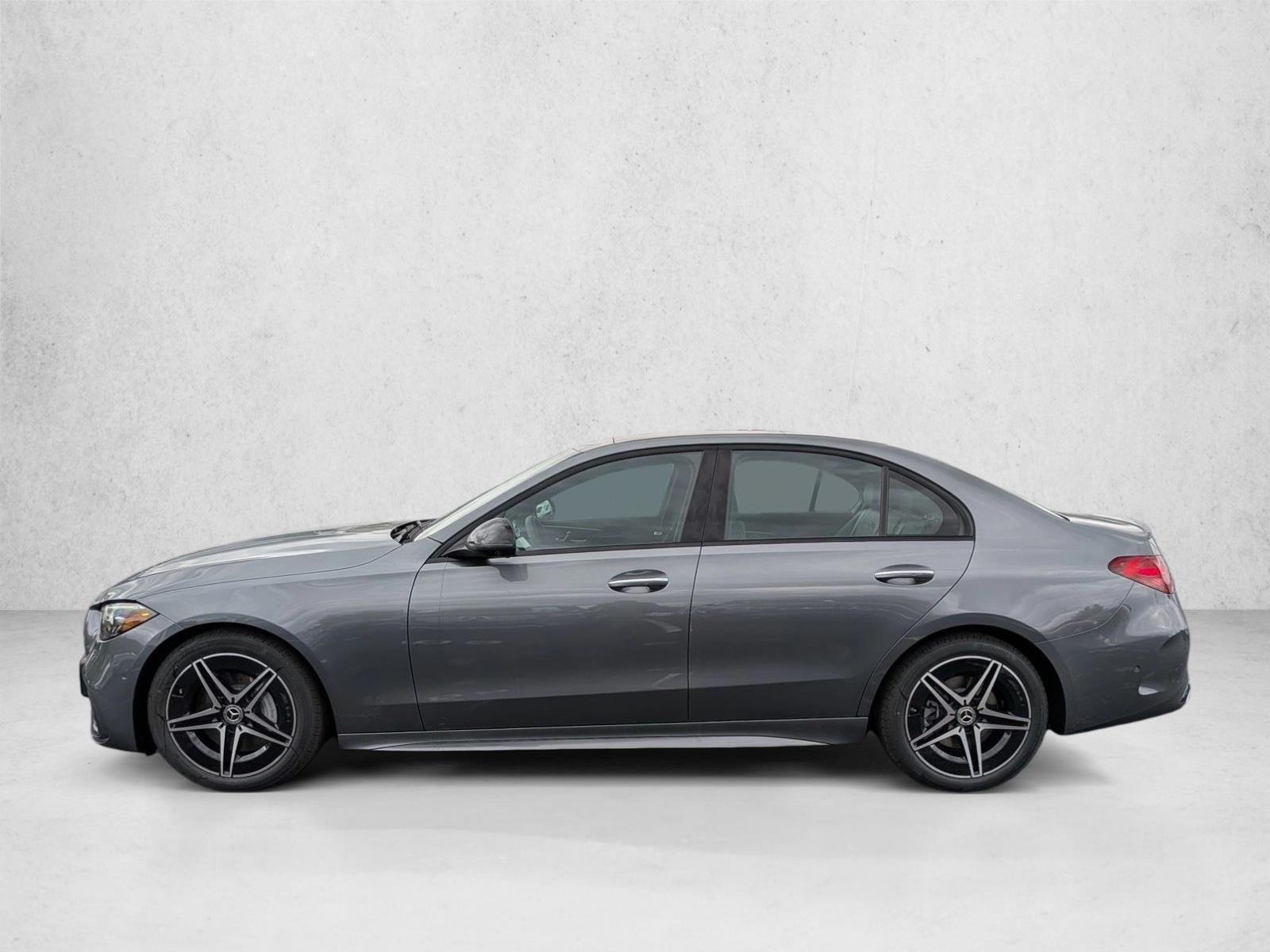 New 2026 Selenite Grey Metallic Mercedes-Benz C300 image 5