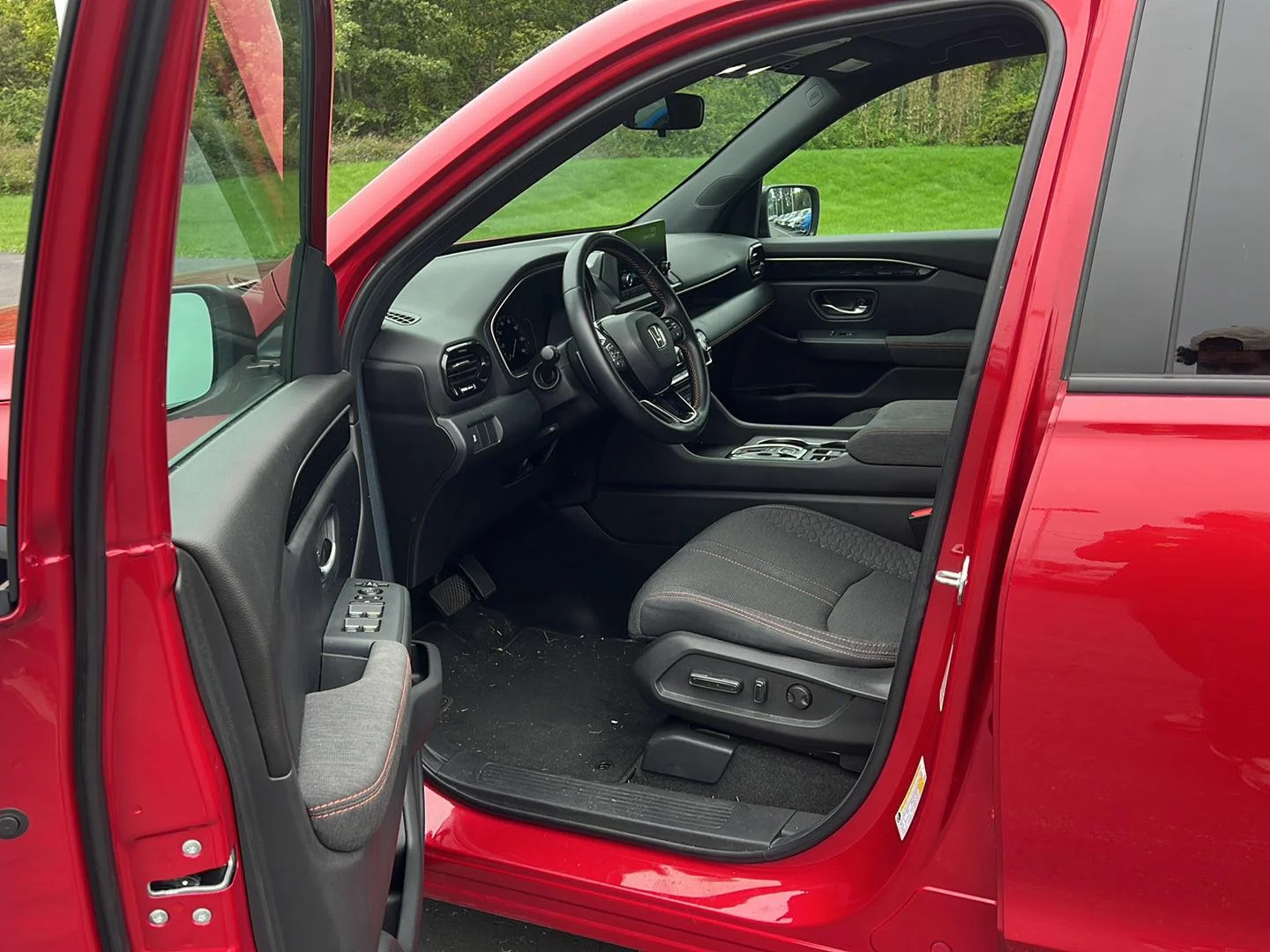 Used 2025 Radiant Red Metallic II Honda Sport image 9