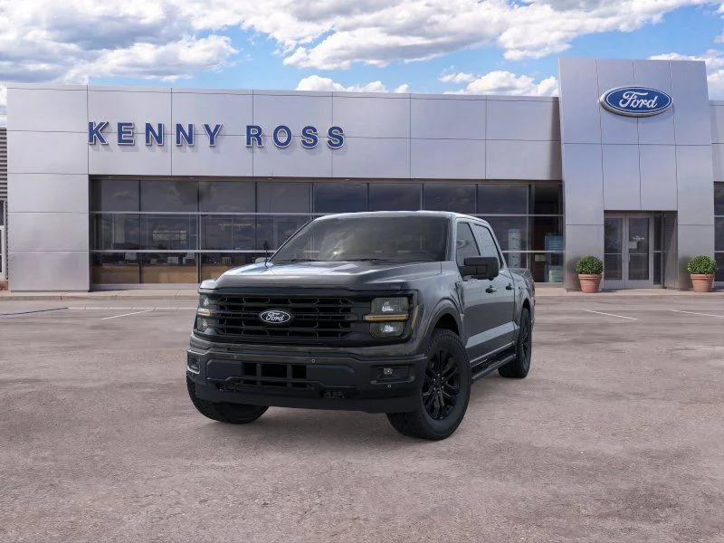 New 2026 Agate Black Metallic Ford XLT image 3
