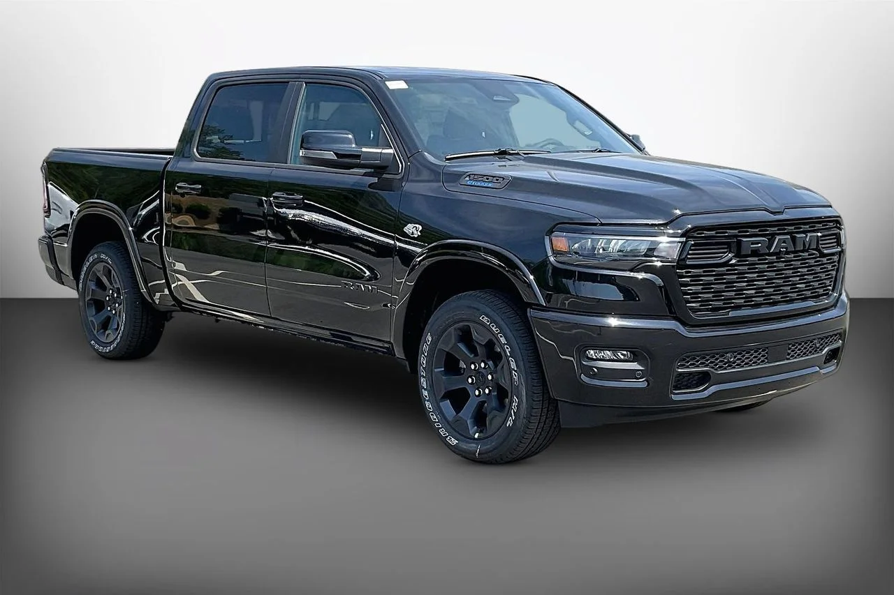 New 2026 Diamond Black Crystal Pearlcoat RAM Big Horn/Lone Star image 1