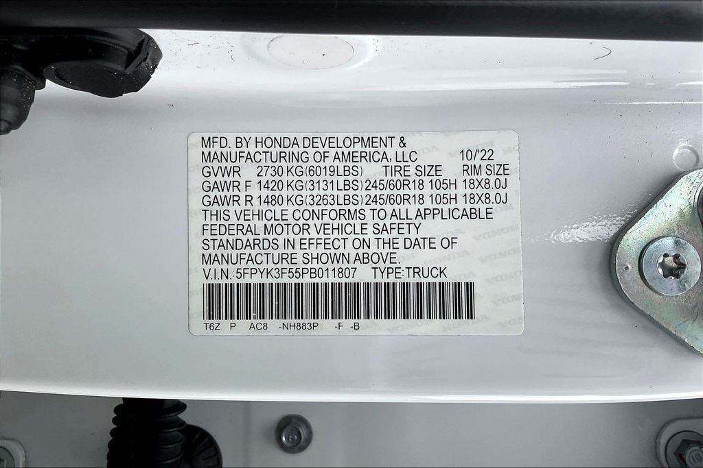 Used 2023 White Honda RTL image 23