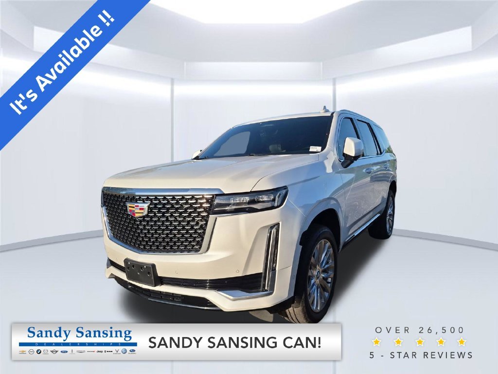 Used 2024 White Cadillac Premium Luxury image 1