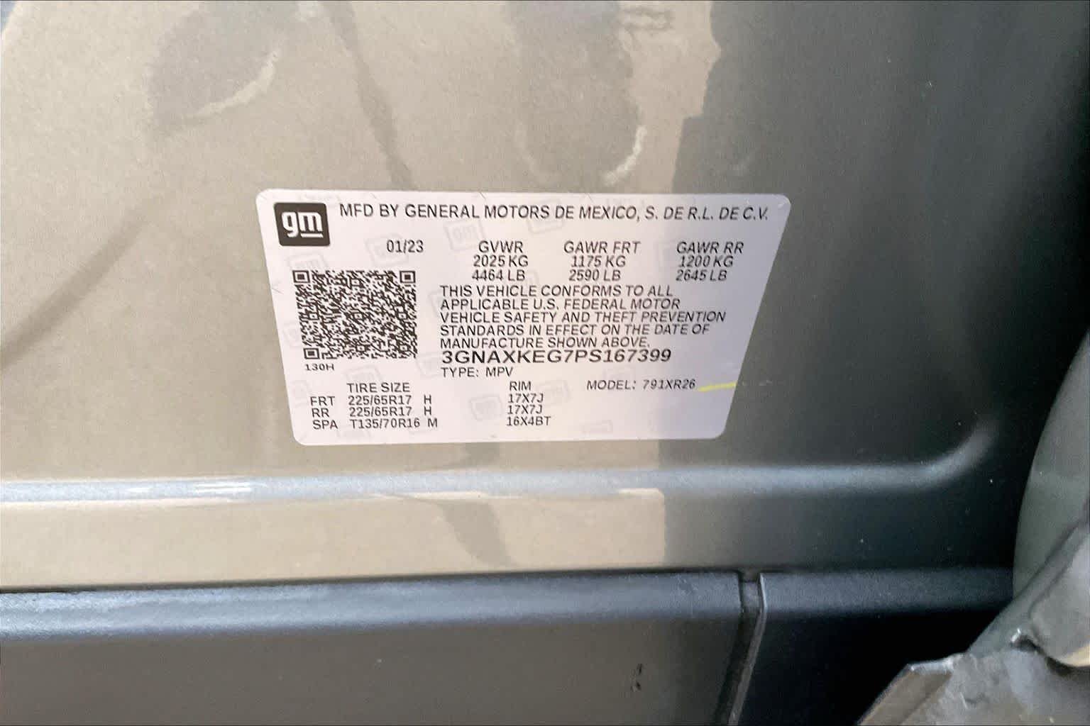 Used 2023 Sterling Gray Metallic Chevrolet LT image 33