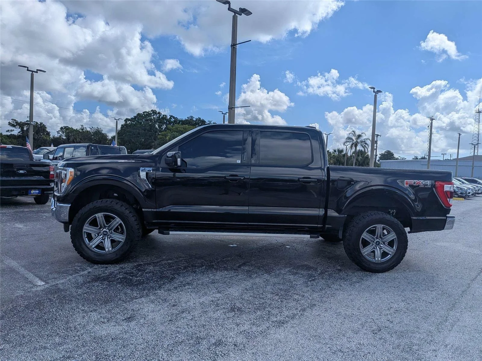 Certified Used 2022 Black Ford Lariat image 6