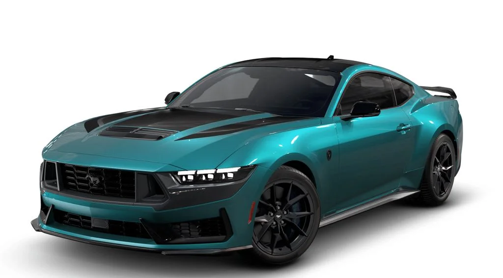 New 2026 Blue Ford Dark Horse image 1