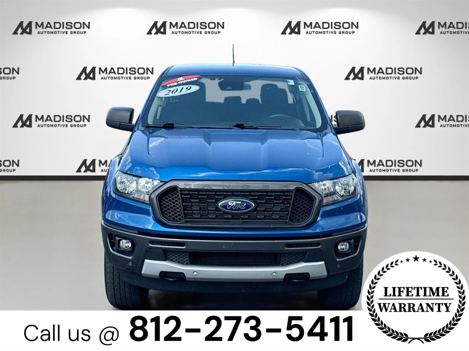 Used 2019 Blue Lightning Ford LARIAT image 2